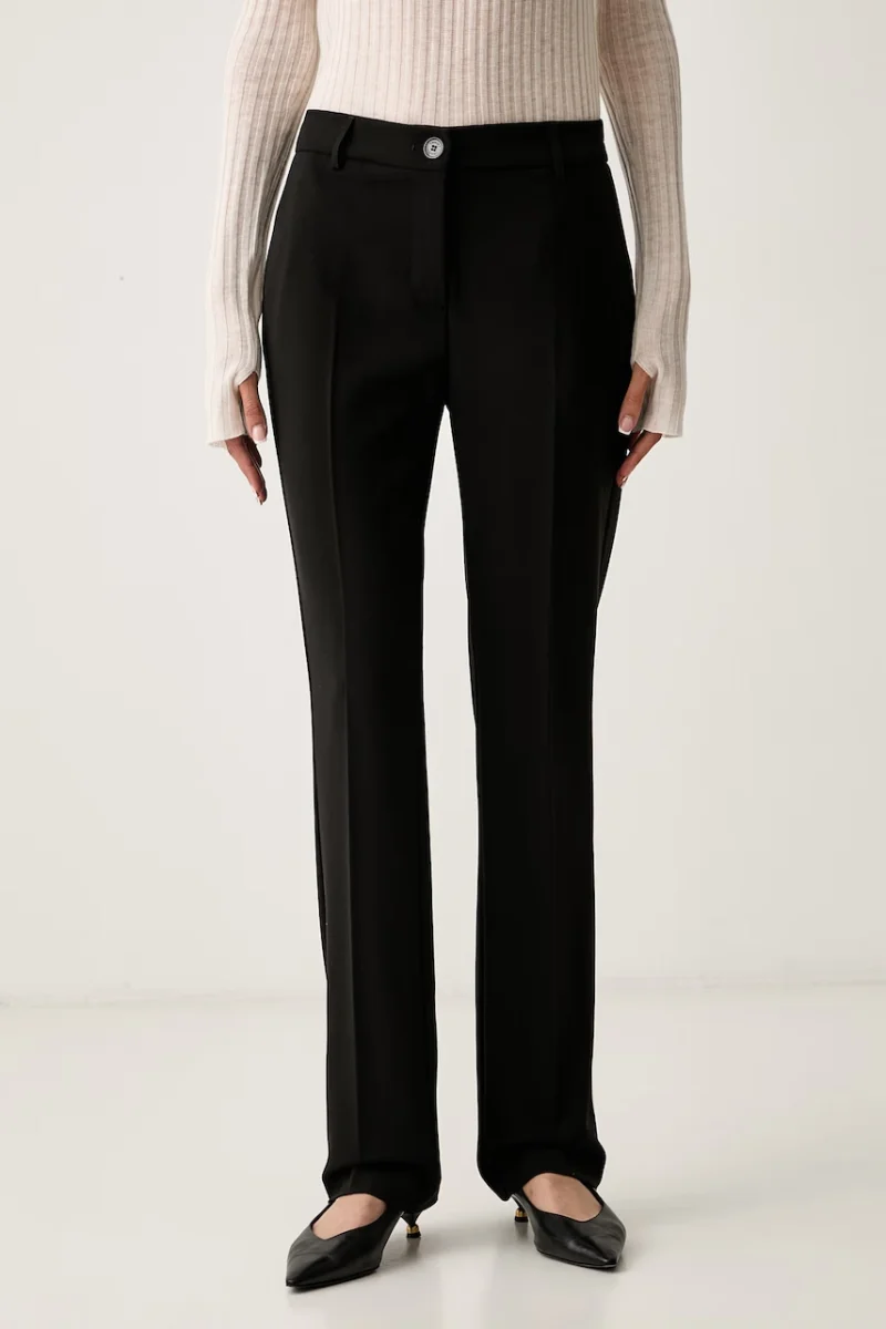 Twinset pantaloni pentru femei cu vâscoză