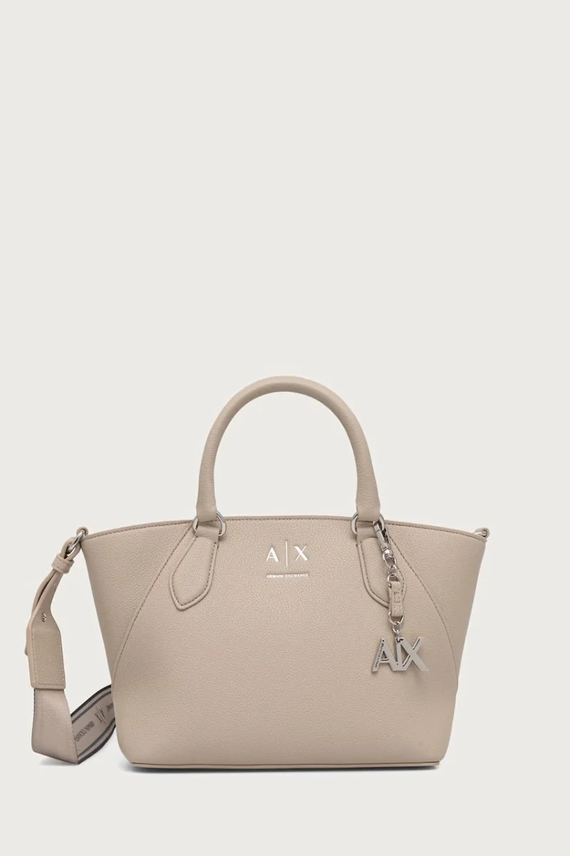 Armani Exchange geantă shopper pentru femei cu imitație de piele