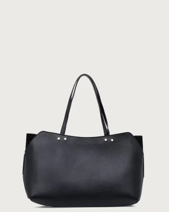 Pollini tote bag pentru femei din piele