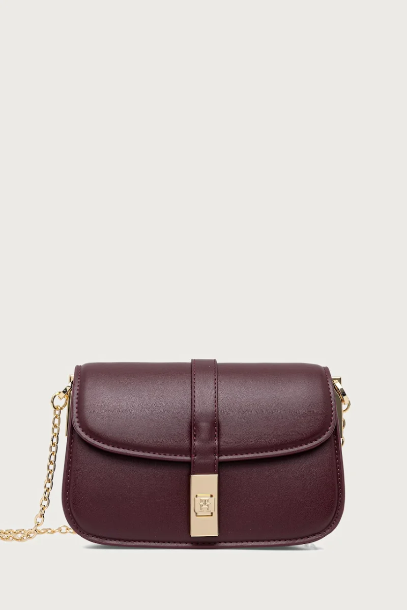 Tommy Hilfiger geantă crossbody pentru femei cu imitație de piele