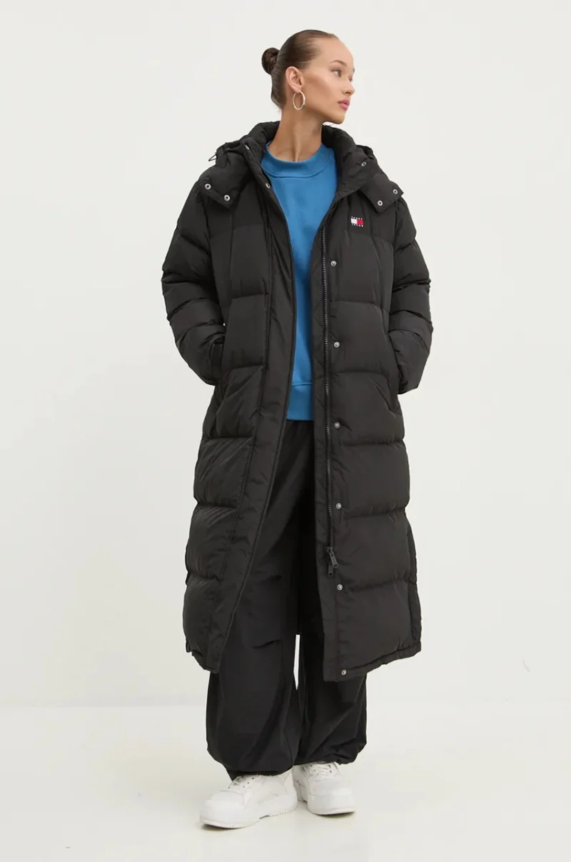 Tommy Jeans geacă cu puf pentru femei