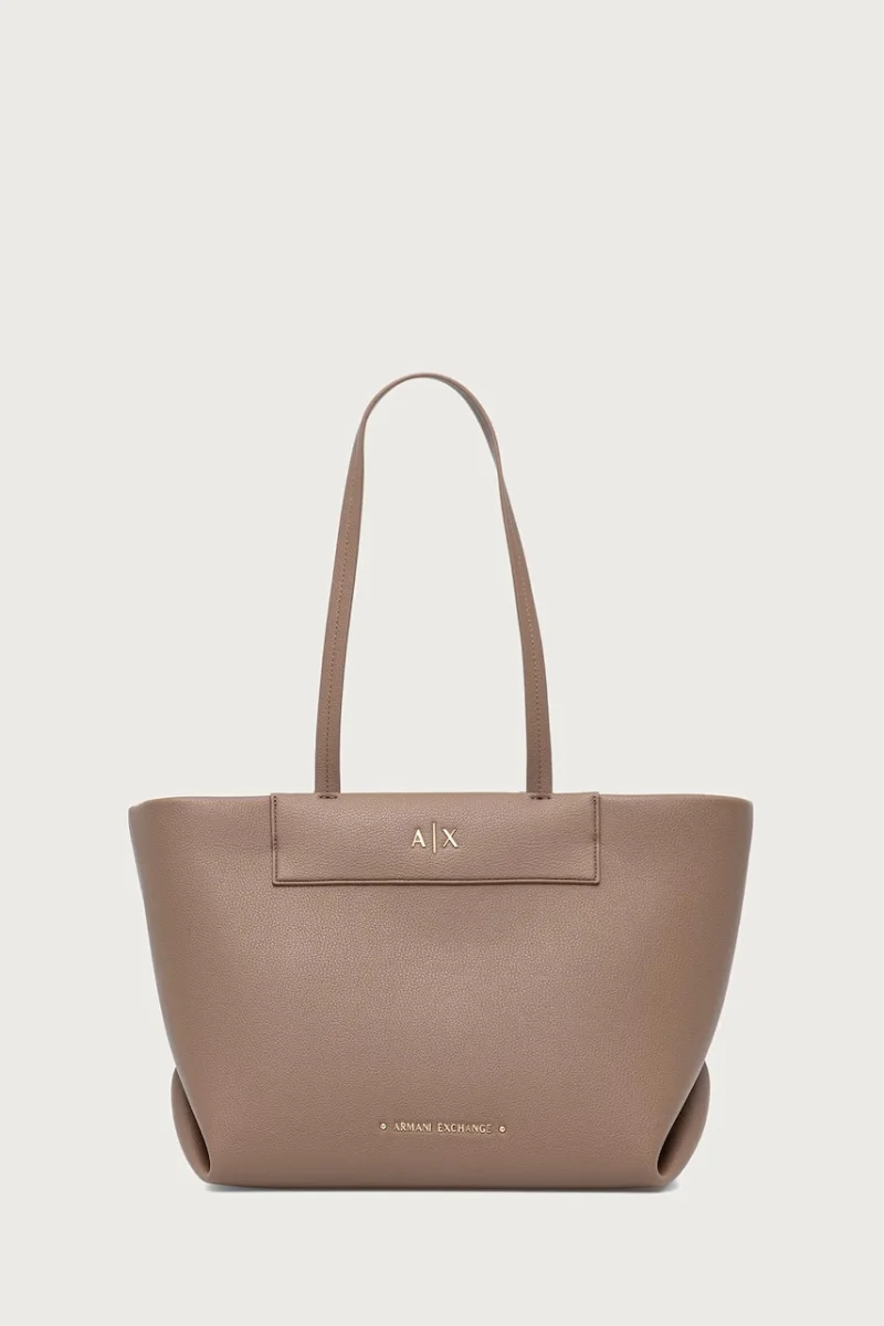 Armani Exchange tote bag pentru femei cu imitație de piele