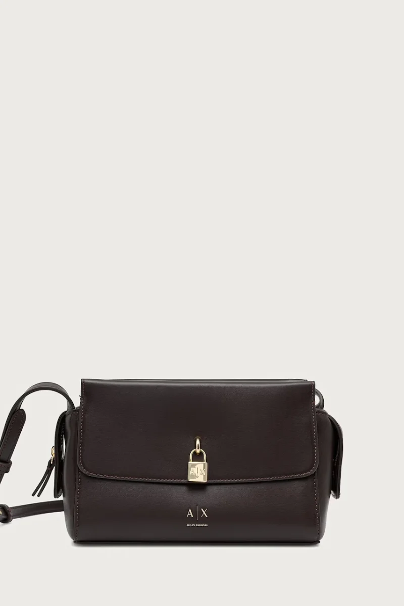 Armani Exchange geantă crossbody pentru femei cu imitație de piele
