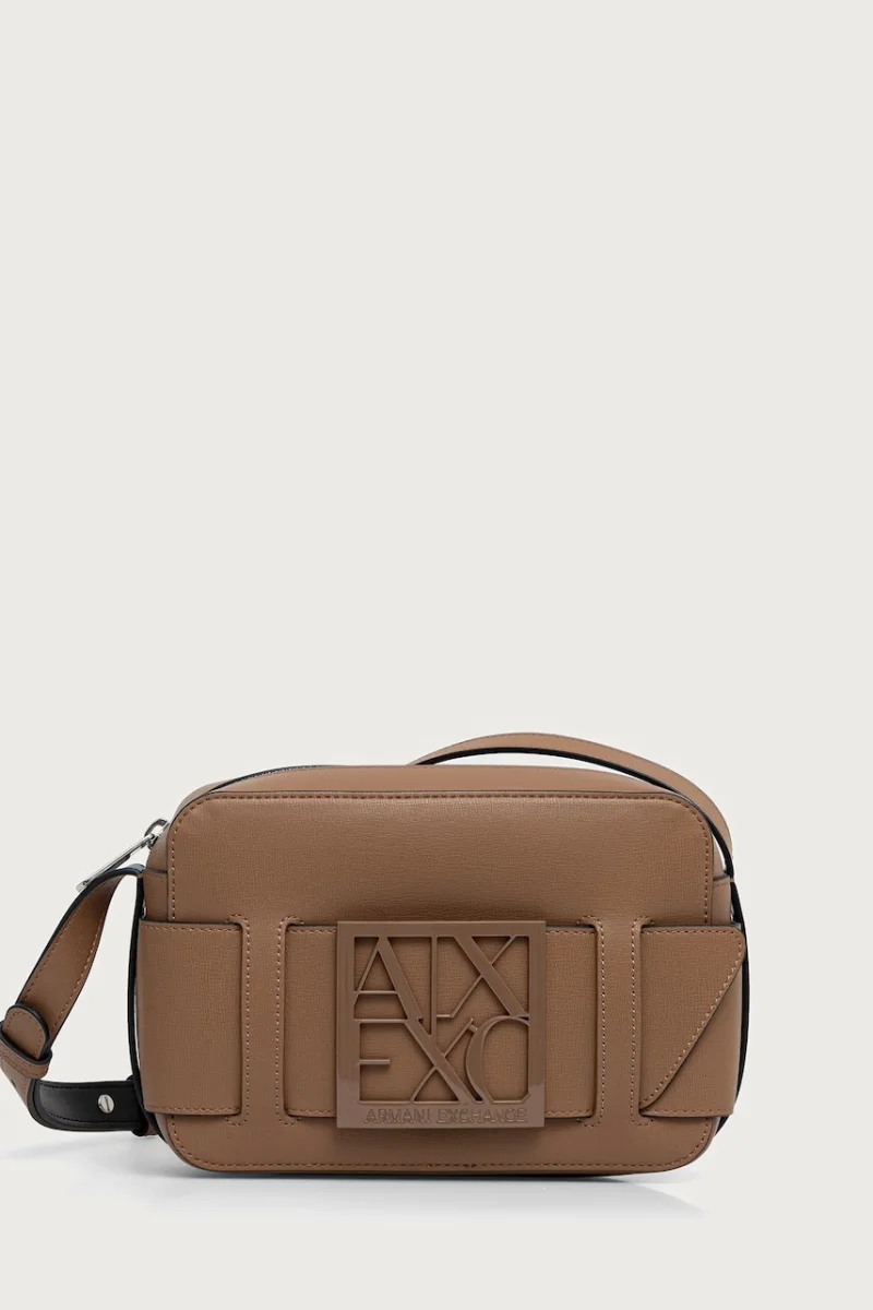 Armani Exchange geantă crossbody pentru femei cu imitație de piele