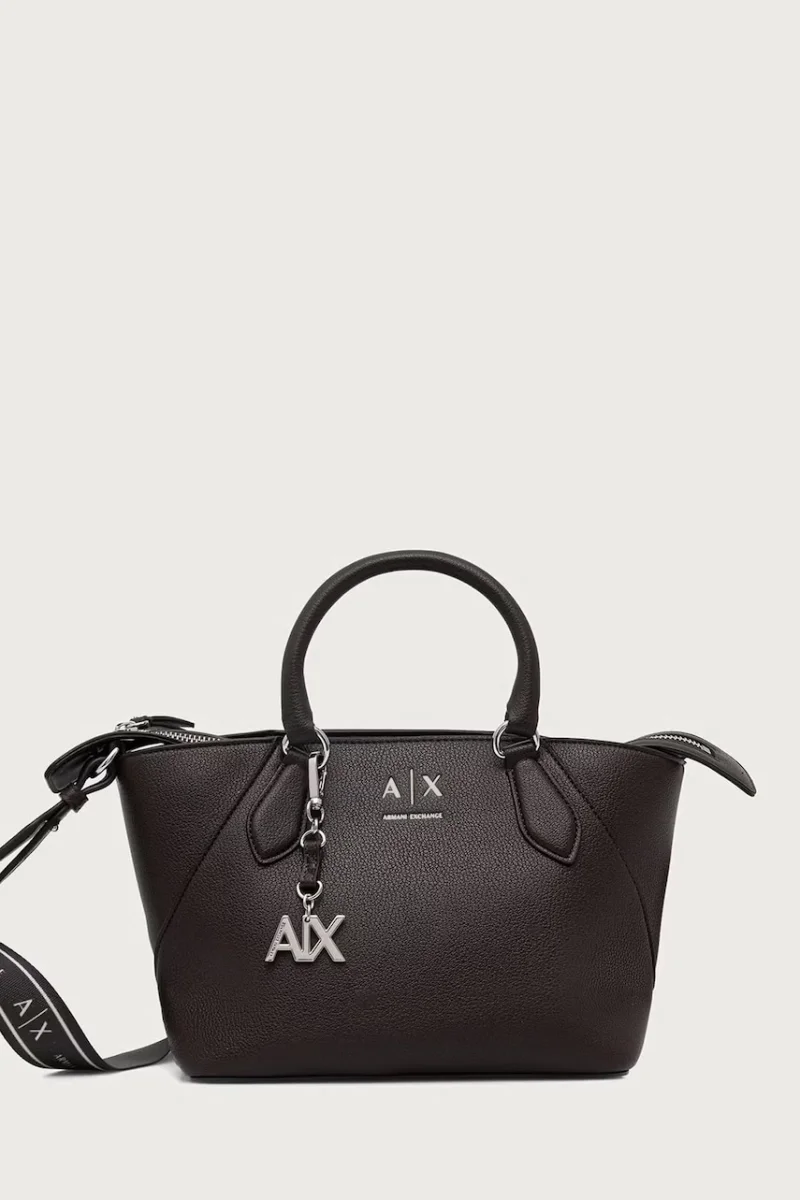Armani Exchange geantă shopper pentru femei cu imitație de piele