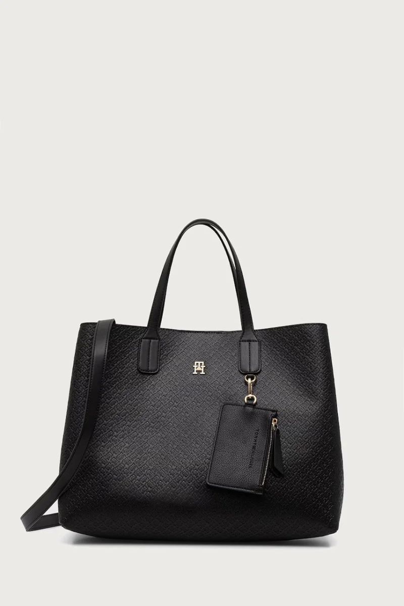 Tommy Hilfiger geantă shopper pentru femei cu imitație de piele