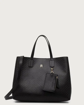 Tommy Hilfiger geantă shopper pentru femei cu imitație de piele