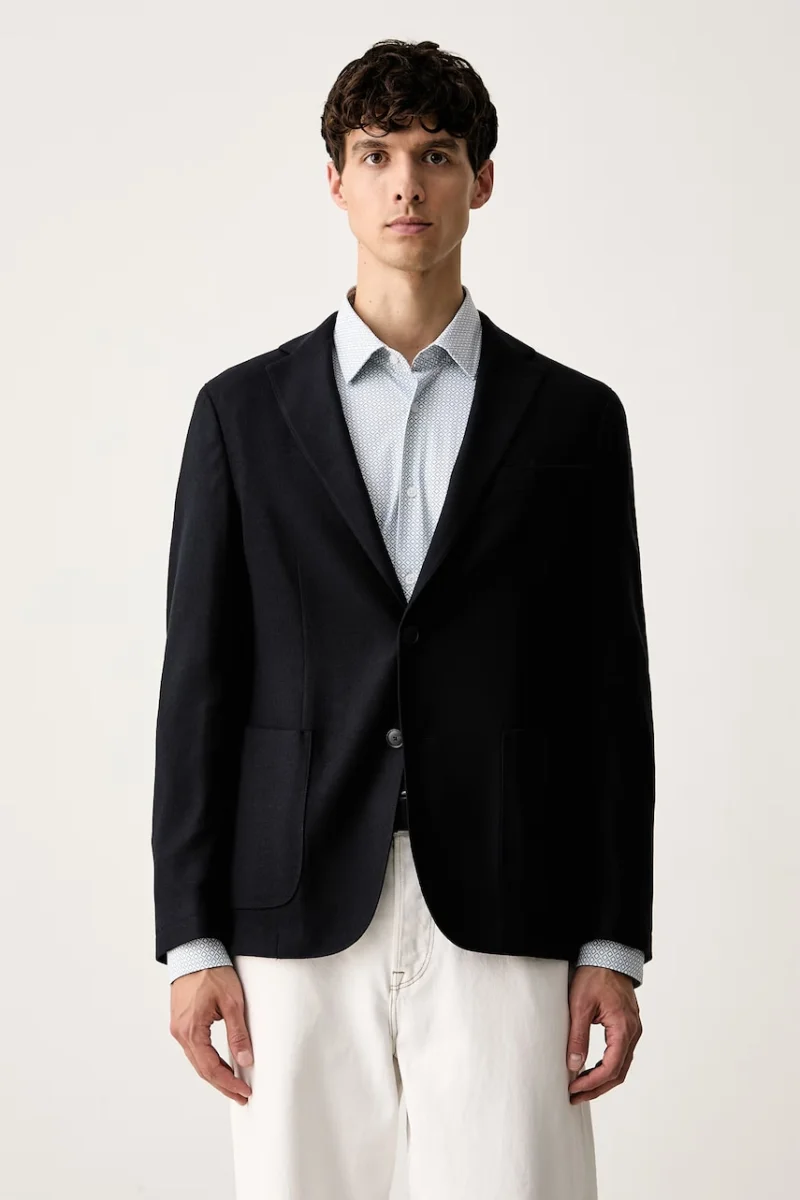 BOSS sacou pentru bărbați cu amestec de lână P-Hanry-WG-264