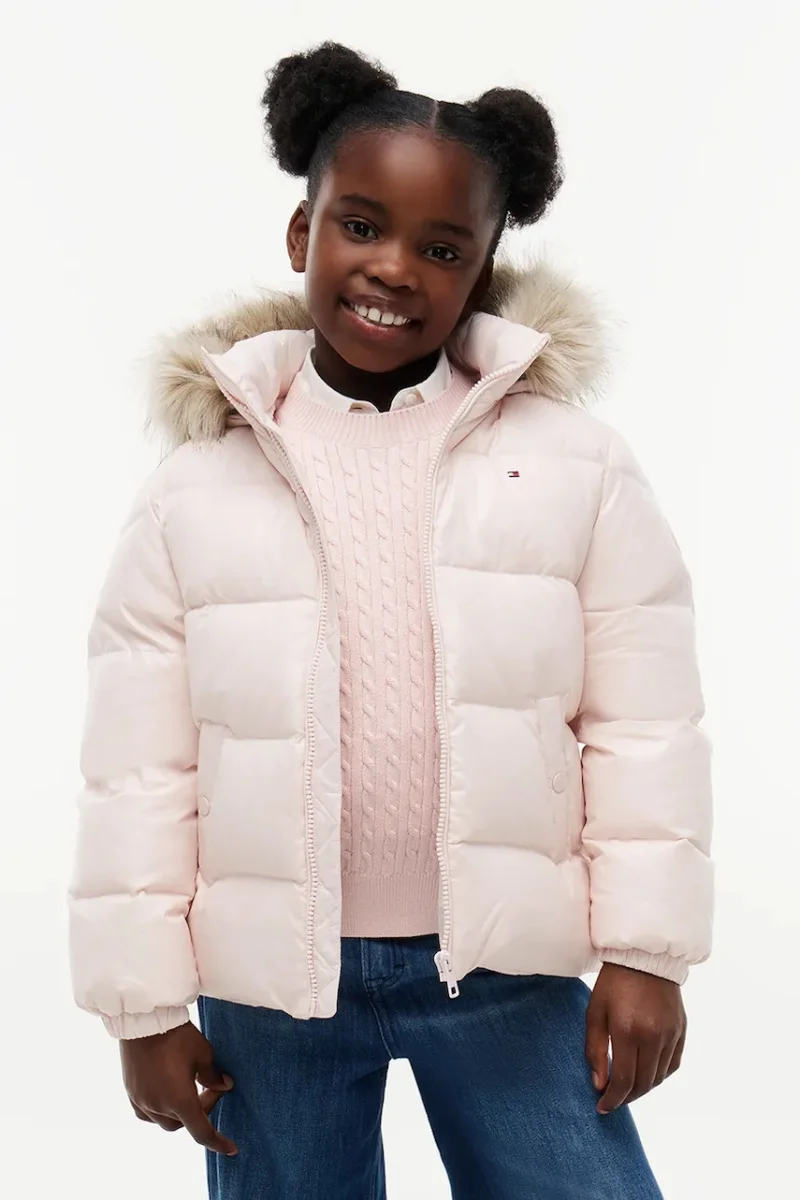 Tommy Hilfiger geacă cu puf pentru copii
