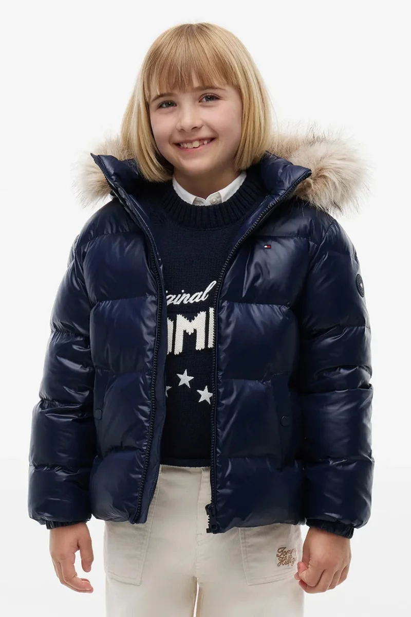 Tommy Hilfiger geacă cu puf pentru copii