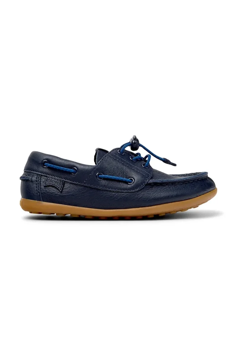 Camper mocasini pentru copii din piele Peu Cami Kids