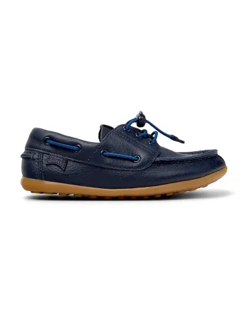 Camper mocasini pentru copii din piele Peu Cami Kids