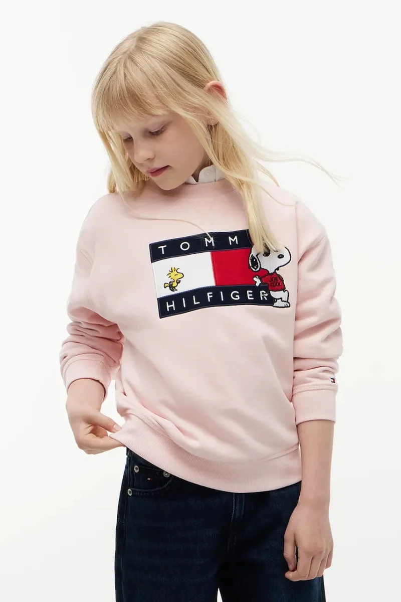 Tommy Hilfiger hanorac pentru copii din bumbac