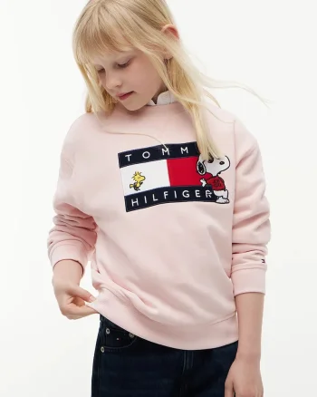 Tommy Hilfiger hanorac pentru copii din bumbac
