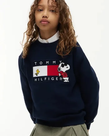 Tommy Hilfiger hanorac pentru copii din bumbac