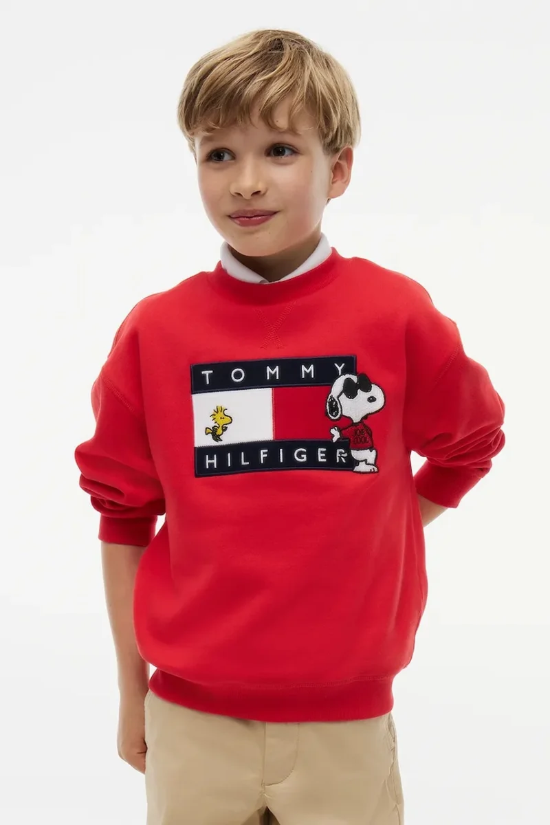 Tommy Hilfiger hanorac pentru copii din bumbac
