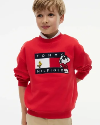 Tommy Hilfiger hanorac pentru copii din bumbac