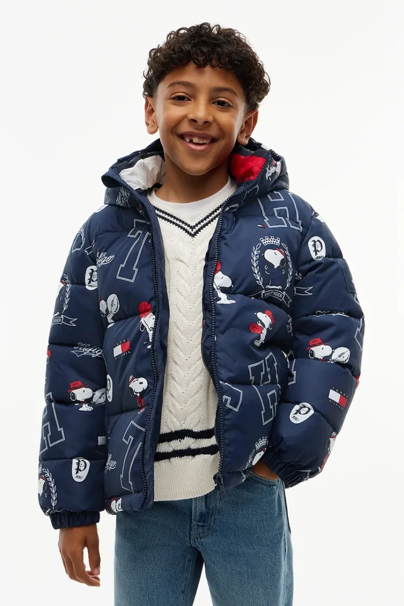 Tommy Hilfiger geacă petrecută pentru copii x Peanuts