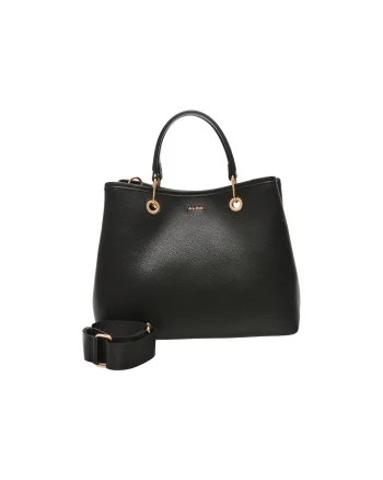 Geanta ALDO neagra, GRACELYNEE 001, din piele ecologica