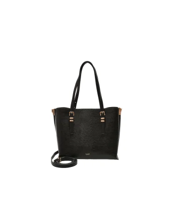 Geanta ALDO neagra, ELEANORAA 001, din piele ecologica