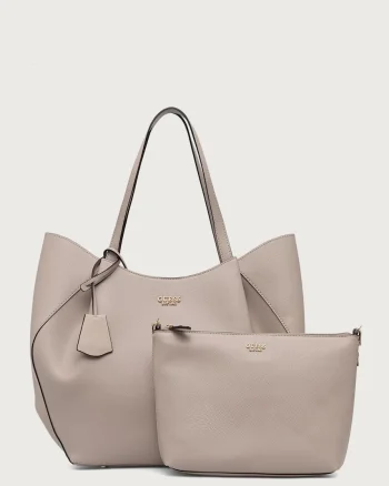 Guess geantă shopper pentru femei cu imitație de piele AMORETTE