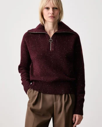 Barbour pulover pentru femei cu lână