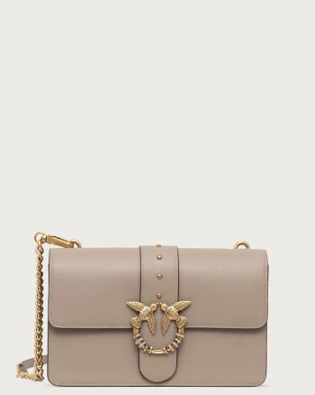 Pinko geantă crossbody pentru femei din piele