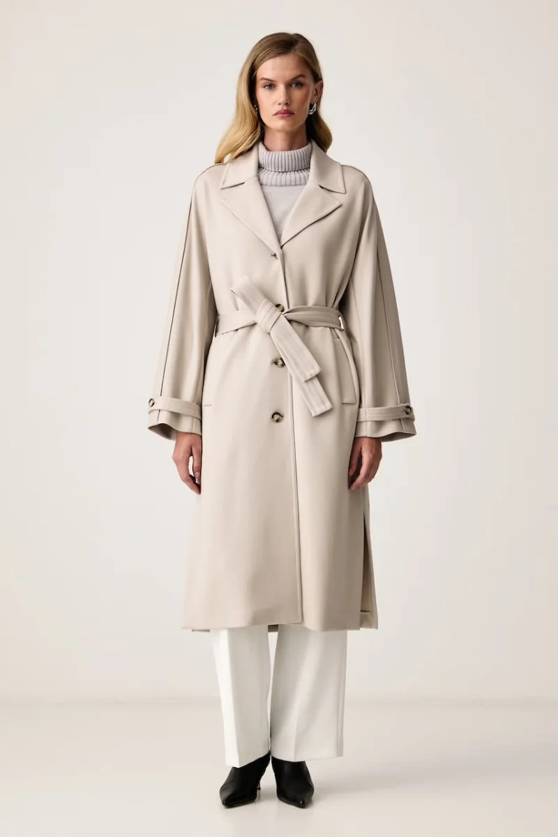 MM by Max Mara palton pentru femei cu vâscoză MMLESPOSTO