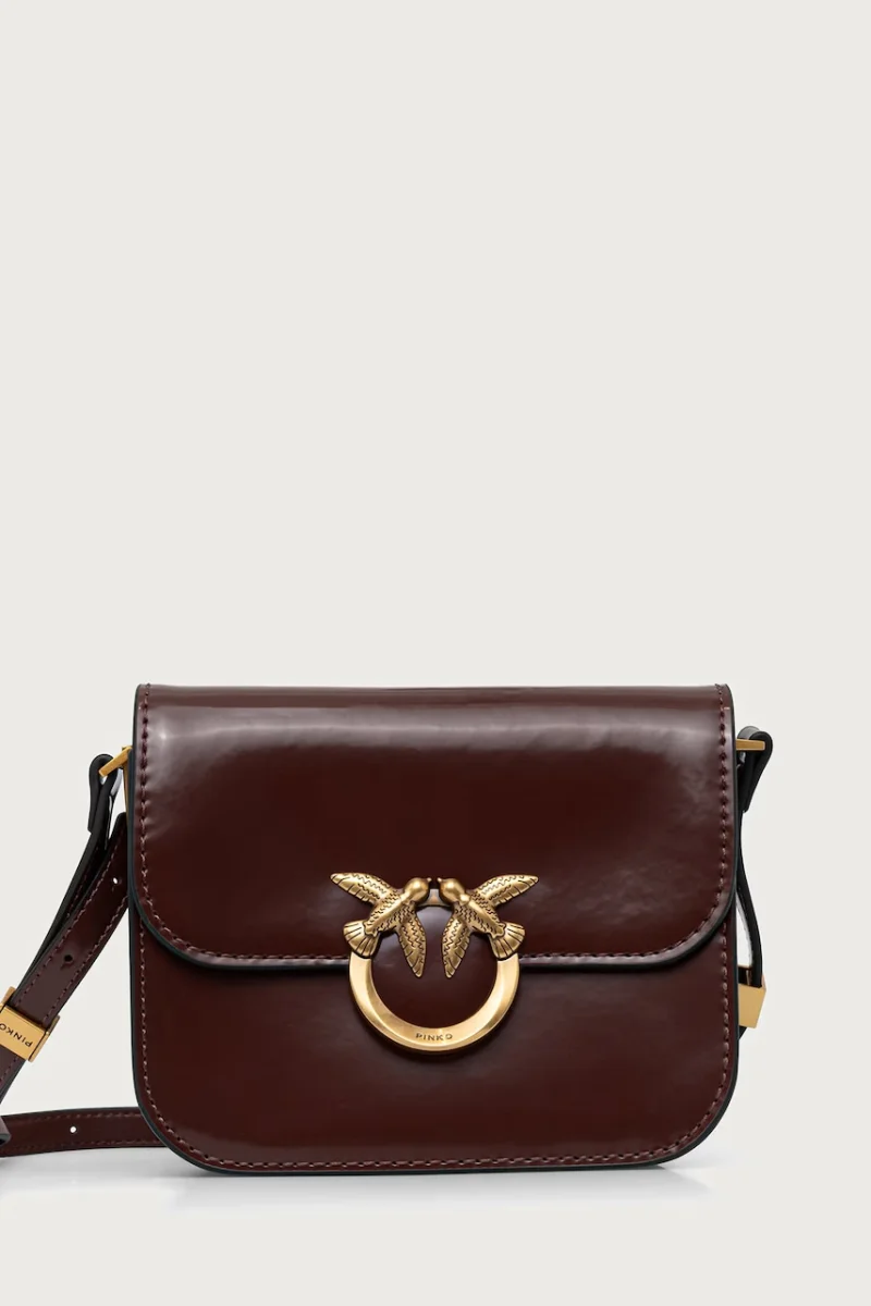 Pinko geantă crossbody pentru femei din piele