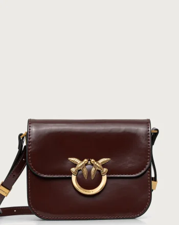 Pinko geantă crossbody pentru femei din piele