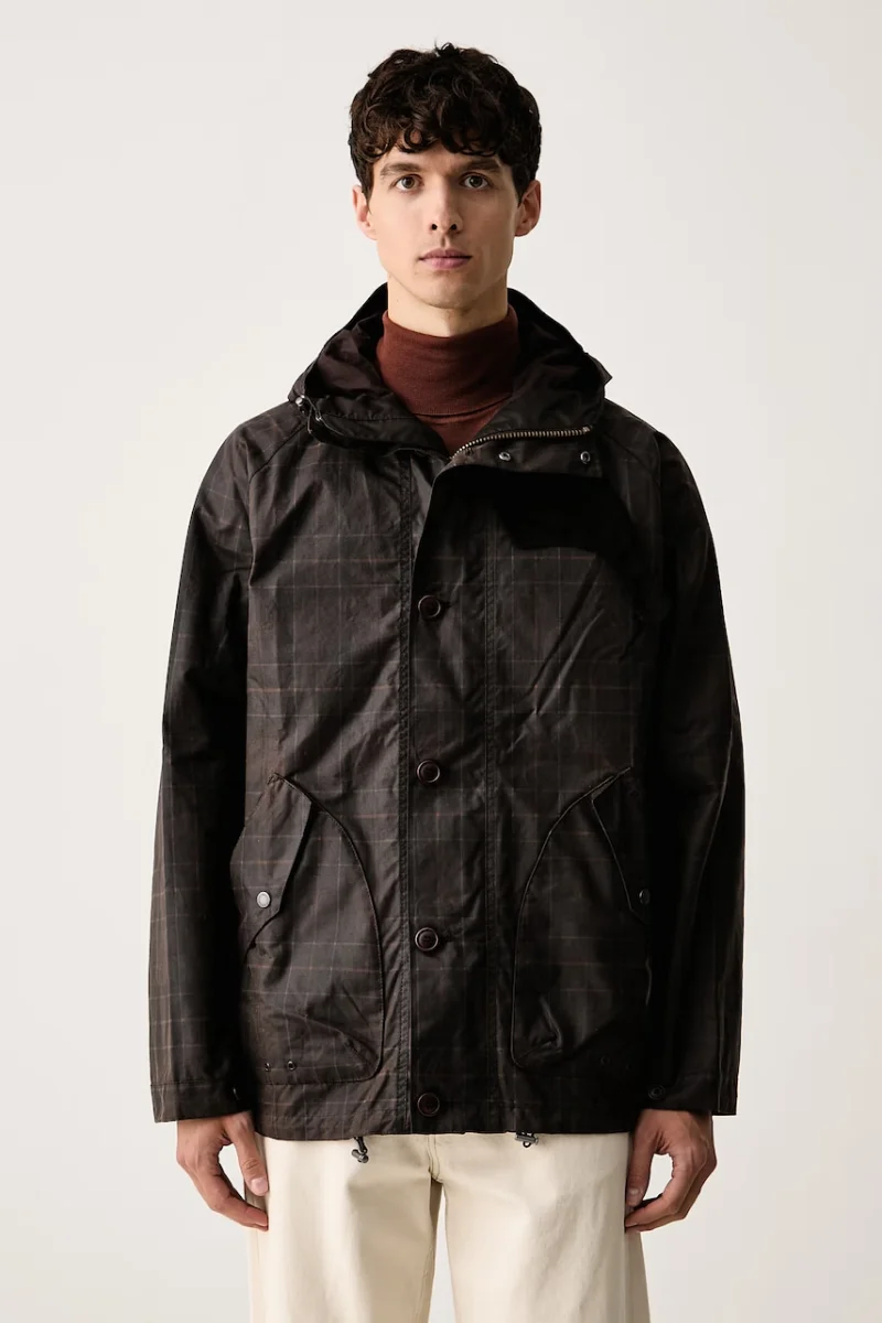 Barbour jachetă scurtă pentru bărbați din bumbac