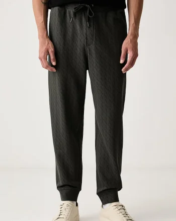 Armani Exchange pantaloni de trening pentru bărbați din bumbac
