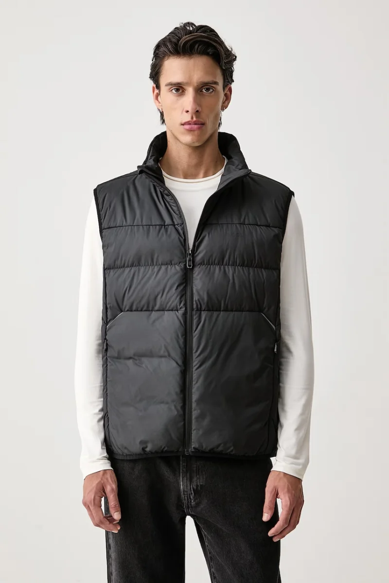 BOSS Green vestă pentru bărbați OW_Urbanex Puffer V