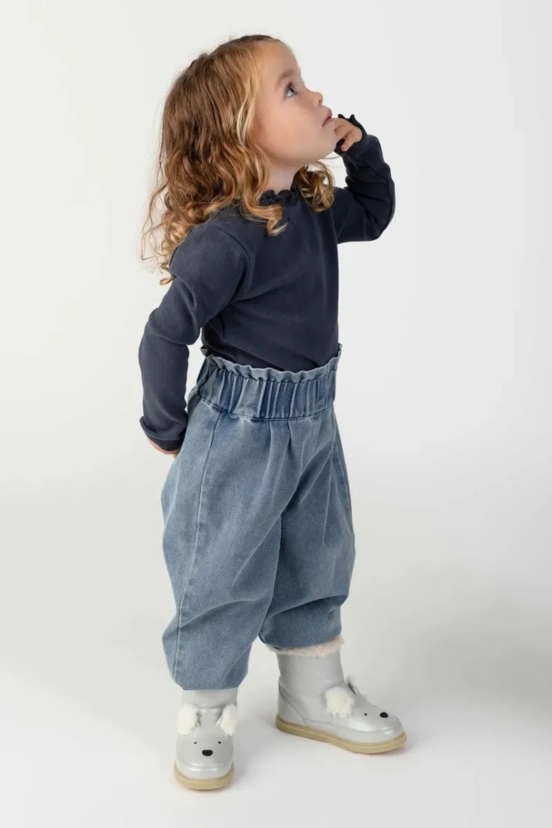 Donsje pantaloni baggy pentru copii din bumbac Juma Trousers