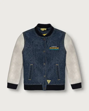 Guess geacă bomber pentru copii cu bumbac GJ X MINIONS