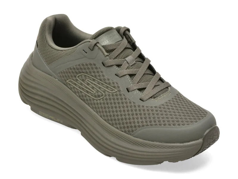 Pantofi sport SKECHERS kaki, 220613, din material textil