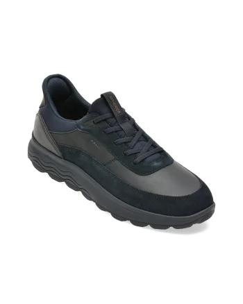 Pantofi sport GEOX bleumarin, U56MPA, din piele naturala