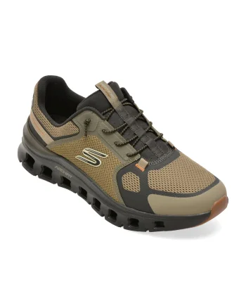 Pantofi sport SKECHERS kaki, 233113, din material textil