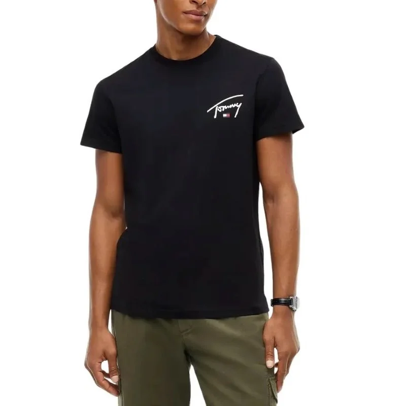 Tricou Tommy Hilfiger TJM SLIM SIGNATURE CHEST TEE EXT