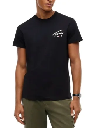 Tricou Tommy Hilfiger TJM SLIM SIGNATURE CHEST TEE EXT