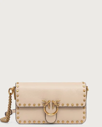 Pinko geantă crossbody pentru femei din piele