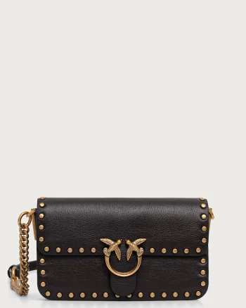 Pinko geantă crossbody pentru femei din piele