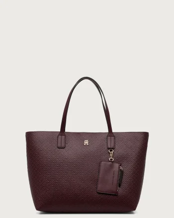 Tommy Hilfiger geantă shopper pentru femei cu imitație de piele
