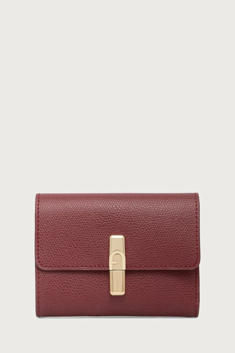Furla portofel pentru femei din piele Iride S