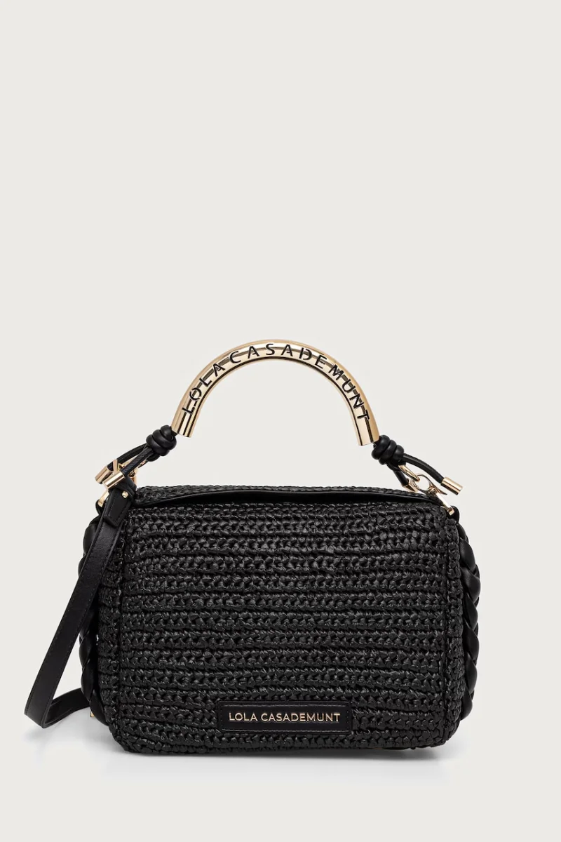 Lola Casademunt geantă crossbody pentru femei împletită
