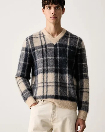 Barbour pulover pentru bărbați cu lână Hunham