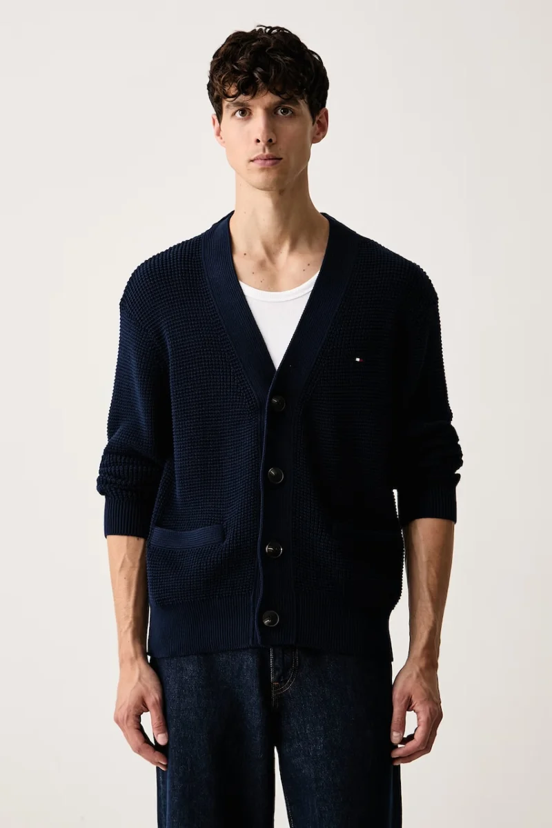 Tommy Hilfiger cardigan pentru bărbați din bumbac