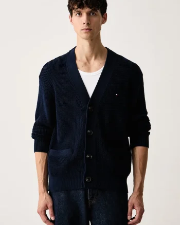 Tommy Hilfiger cardigan pentru bărbați din bumbac