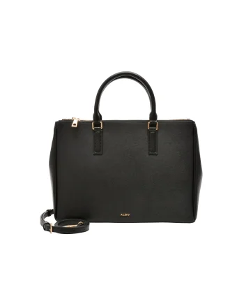 Geanta ALDO neagra, KATHERYN 001, din piele ecologica