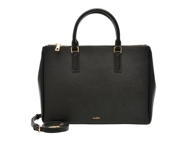 Geanta ALDO neagra, KATHERYN 001, din piele ecologica